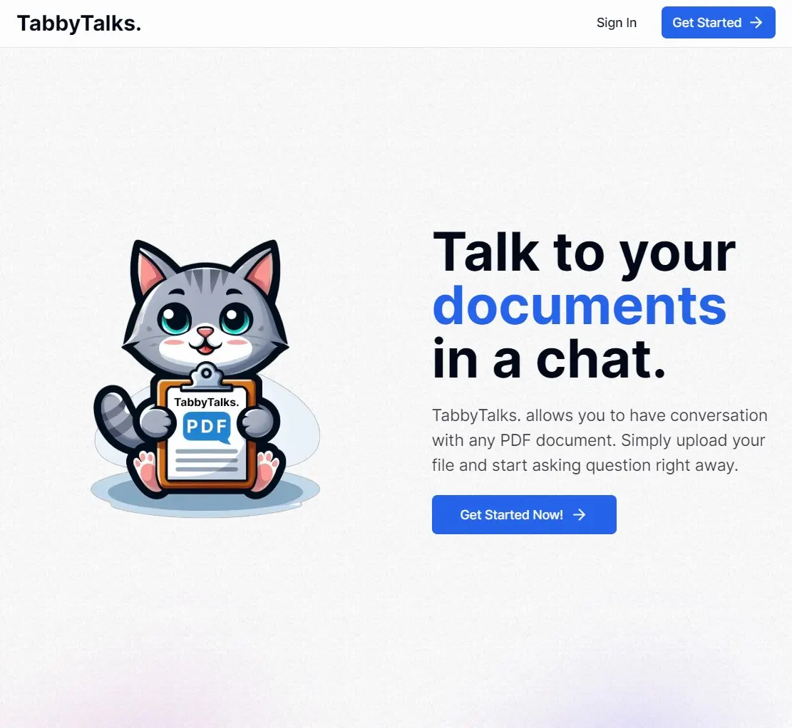Tabby Talks